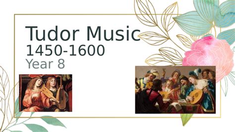 music in tudor times|tudor music for children.